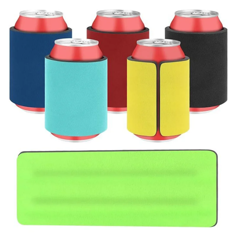 Personalized Neoprene Slap Cooler Slap Wrap Can Cooler Stubby Holder Slap Wrap Customized Kids Insulated Lunch Box Fashionable