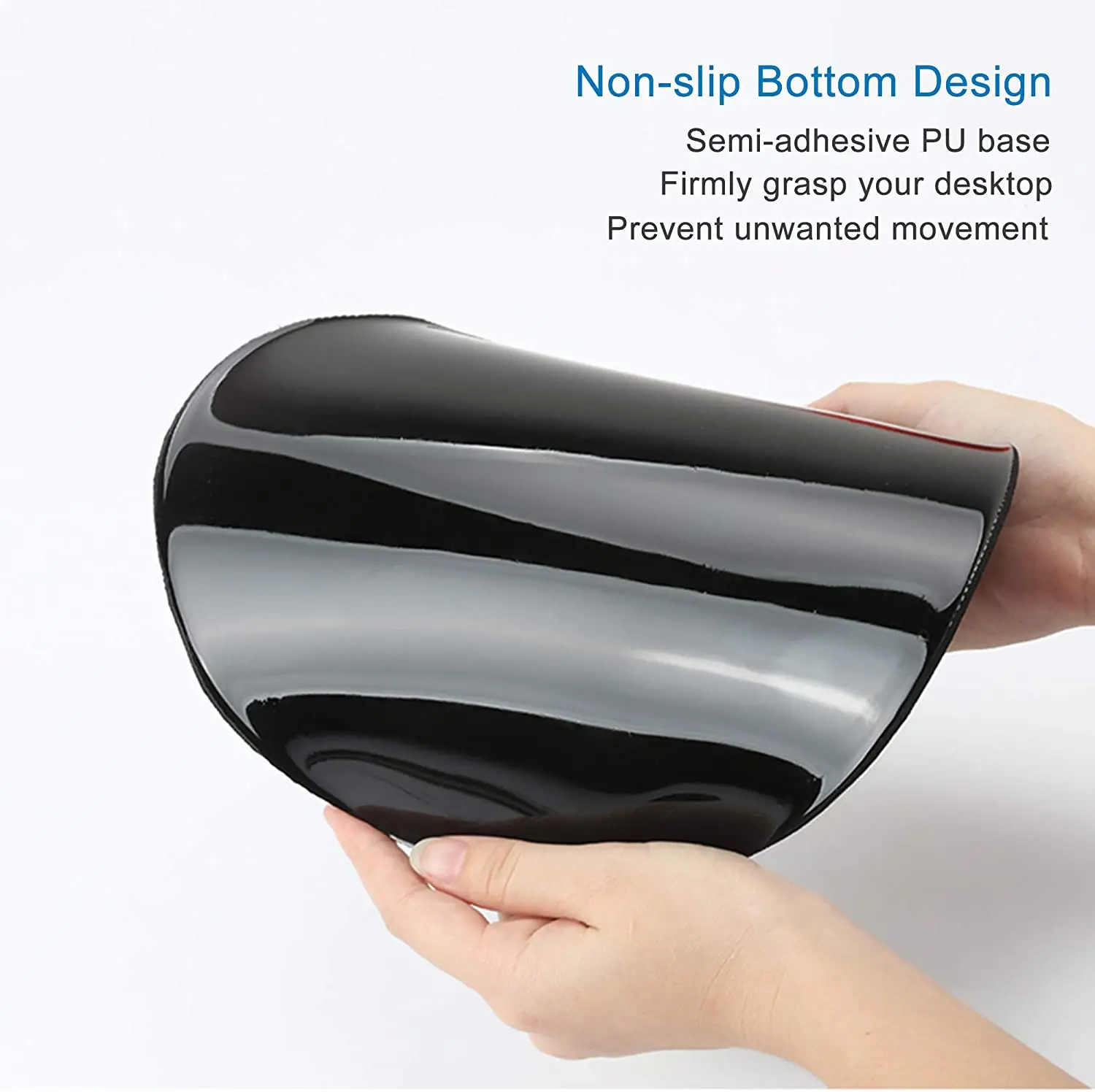 Ergonomic Sublimation Custom Gaming Office Gel Silicone Wrist Rest Mouse Pad Mat with arm support desk mat