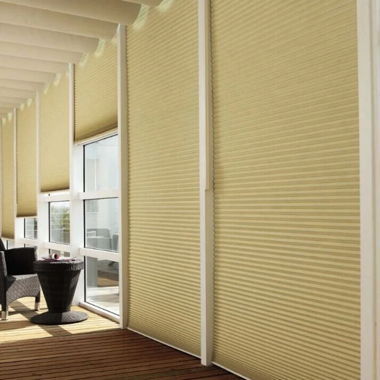 Factory custom Fabric Motorized Curtains Cellular Blinds manual blinds Top Down Electric Honeycomb Blinds