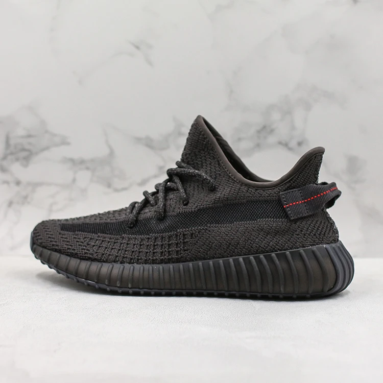  Дышащая вязаная обувь Yeezy оригинального бренда 350 V2 500 1:1 Putian bost 3M повседневная мужская женская детская спортивная для бега