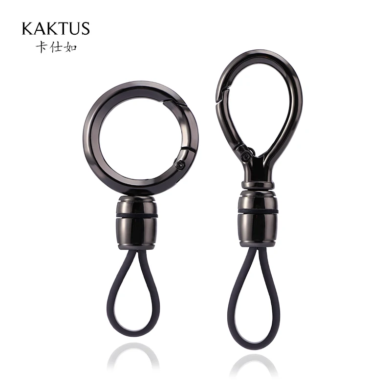 Поворотный брелок подарок мужской автомобильный металлическая подвесная деловая цепочка для ключей