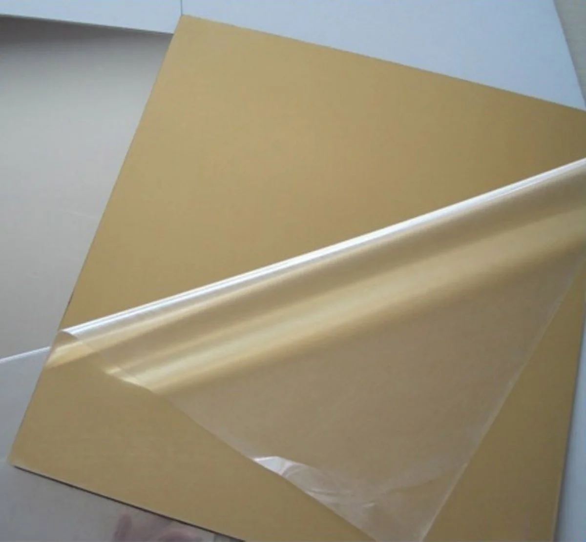 Rose gold mirror acrylic sheet acrylic gold mirror sheet