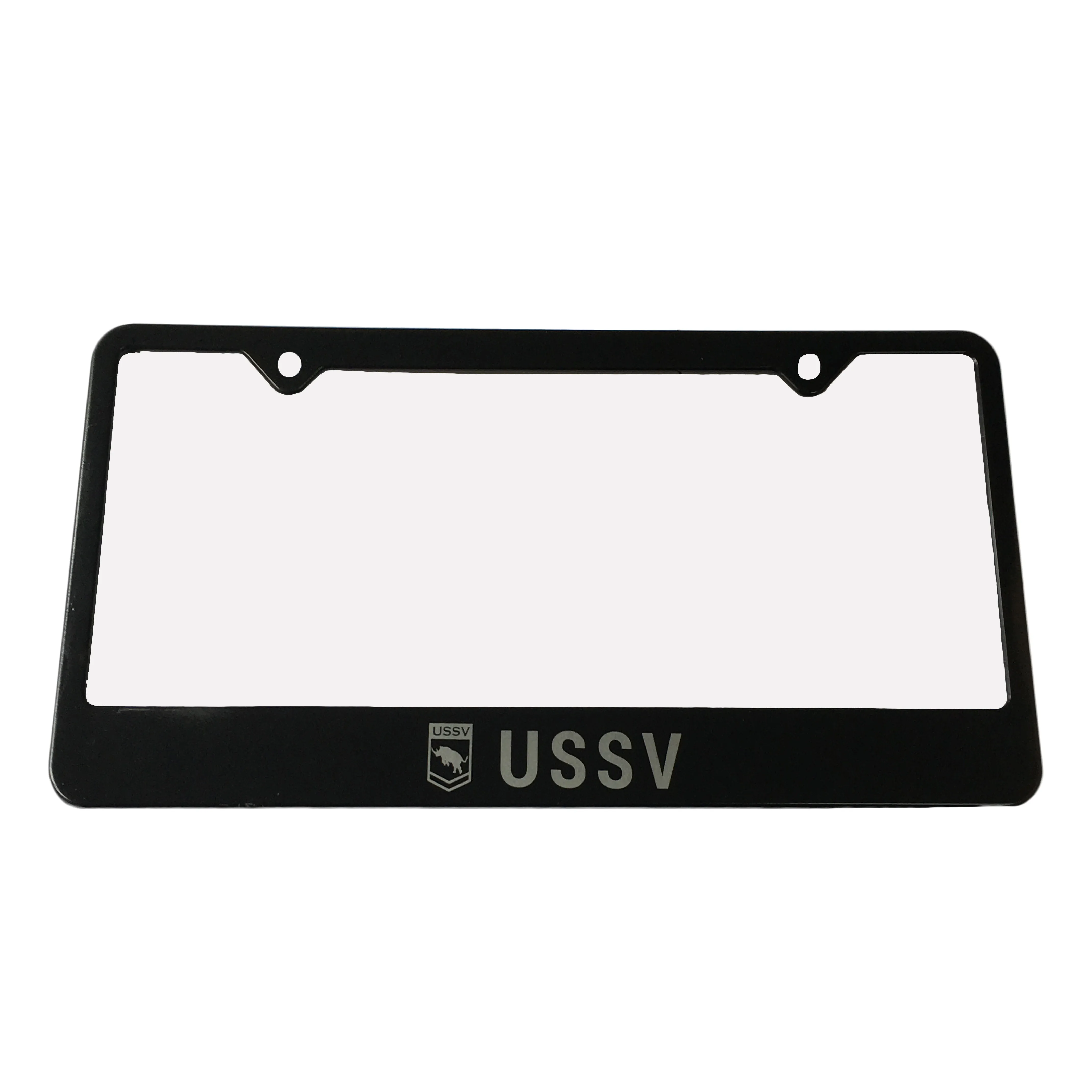 3d embossed license plate frame License plate frame
