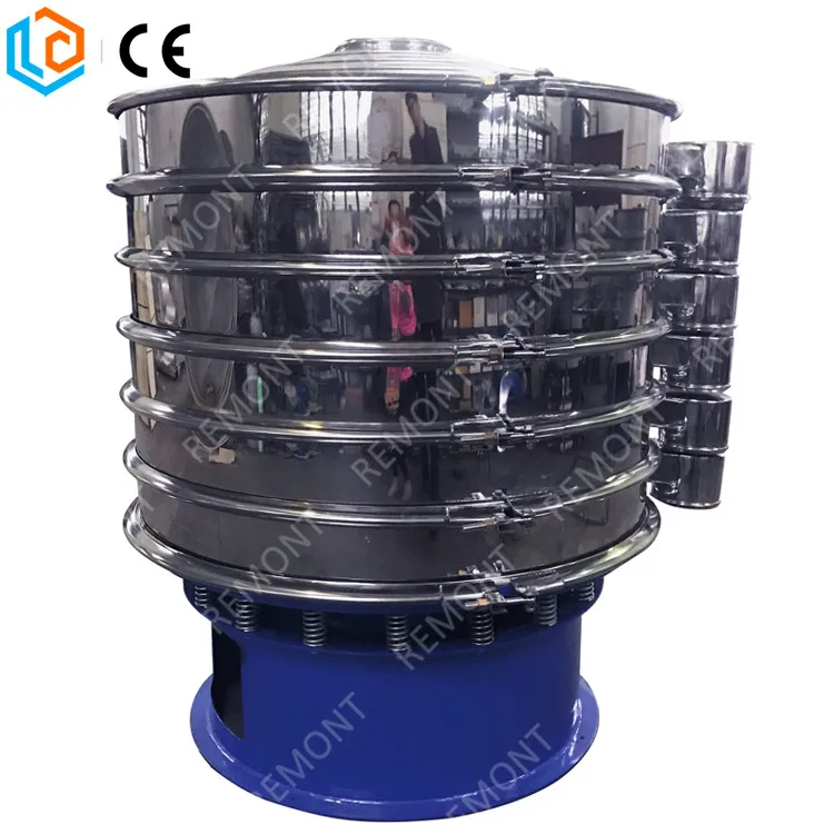China Xinxiang Vibratory Sifter Flour Rotary Sifter Screen Machine