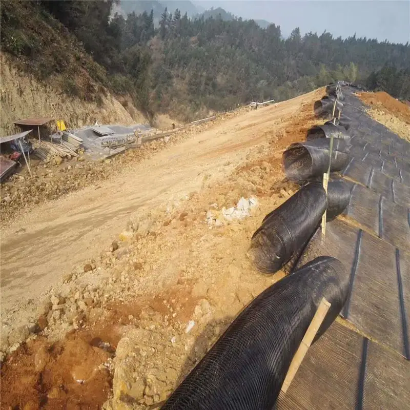 Hdpe Uniaxial Plastic Geogrid For Reinforce  Soil Stabilization Plastic PP Uniaxial Fence Mesh Geogrid