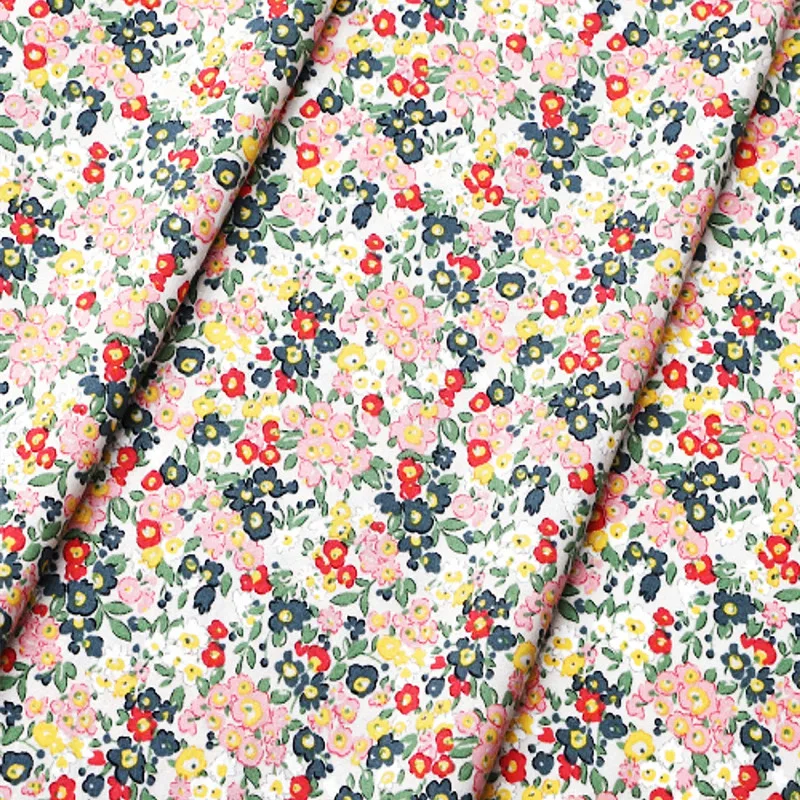 Eco-friendly Factory Organic Printed Poplin Plain Cotton Woven Custom Printed Cotton Fabric