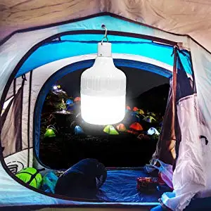 Camping Hike USB Charging LED Bulb 15W Rechargeable Emergency LED Bulb For Outdoor Night Light