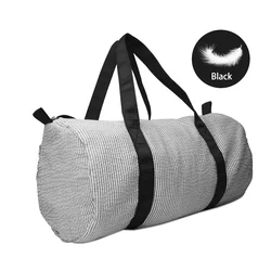 Kids Seersucker Carry On Lightweight Weekender Travel Duffel Bag for Children DMA51494