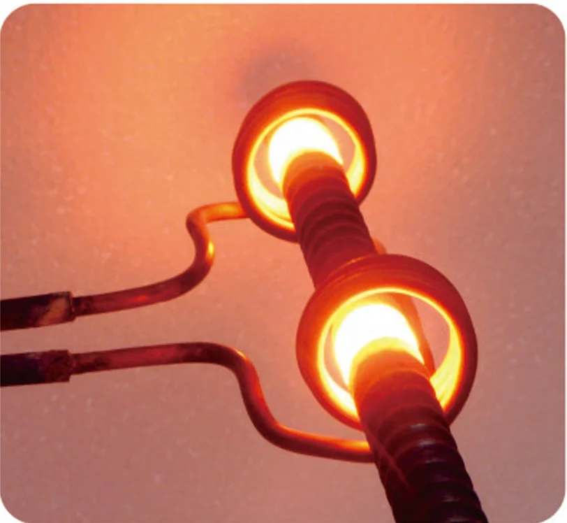 25KW MF medium frequency induction heating equipment for metal heat treatment