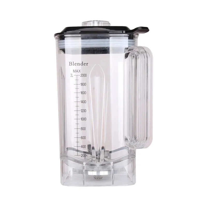 767S PLUS 4500W 2L heavy duty commercial blender with sound cover Silent Sound Proof Cover