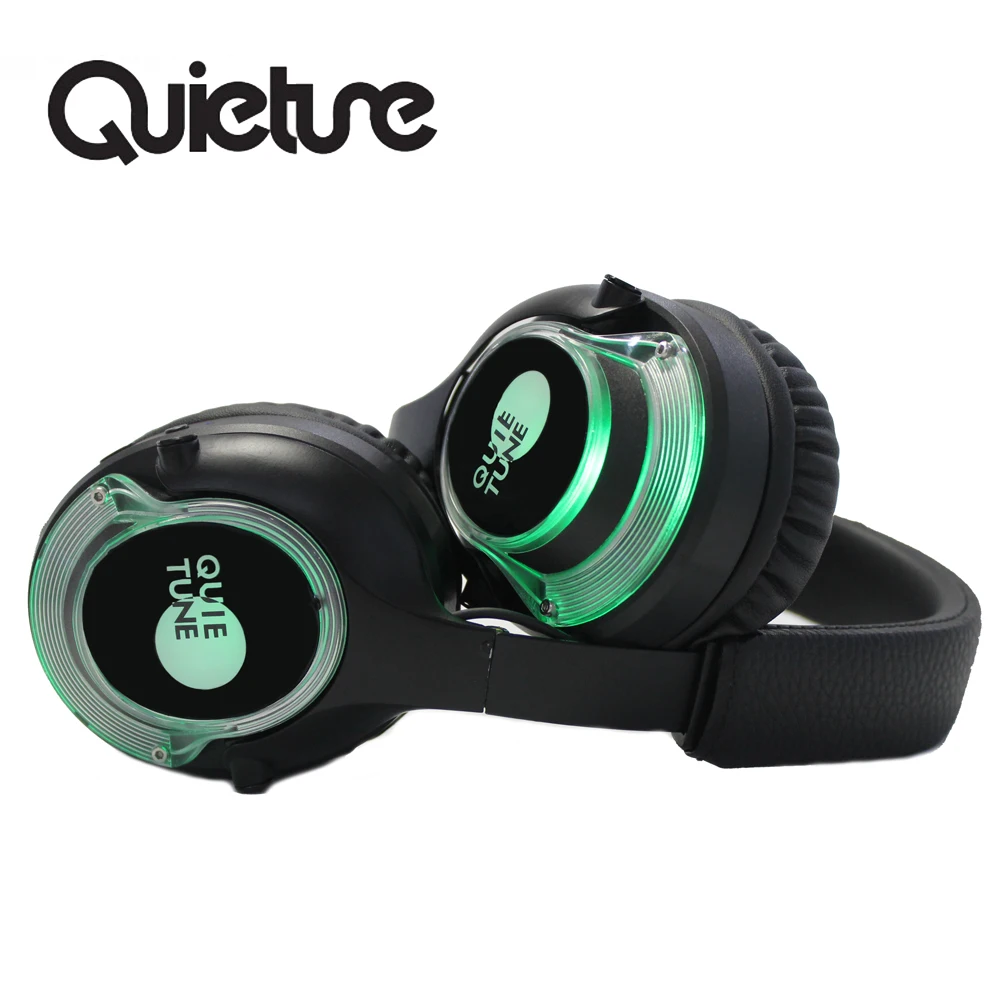 Entertainment Equipment Silent Disco Headphones F49HIFI for Parties with 3 or more Channels within 500m Control Range