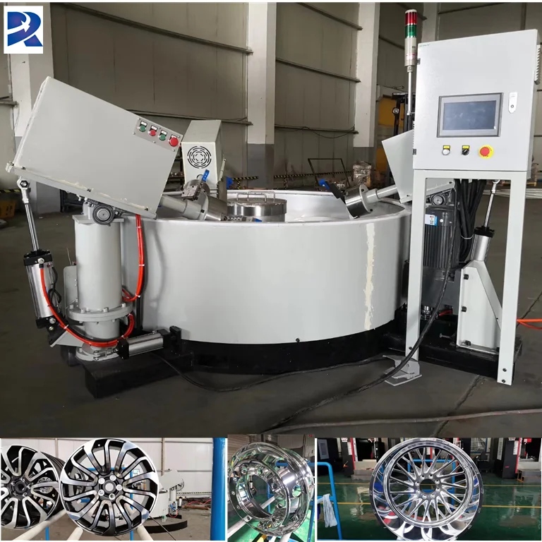 
Car Wheel Polishing Machine Vibratory Finishing Tumbler 