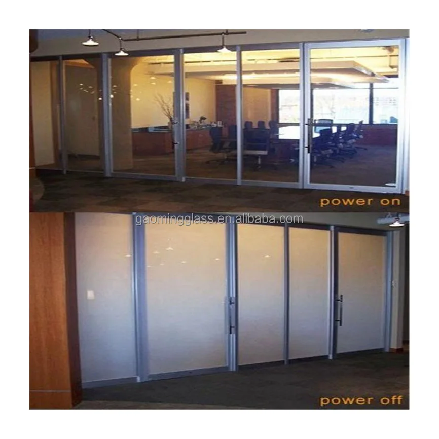 Gaoming Cheap Glass Pdcl Smart Glass Dimming Electronic 3M Pdlc Film In Roll