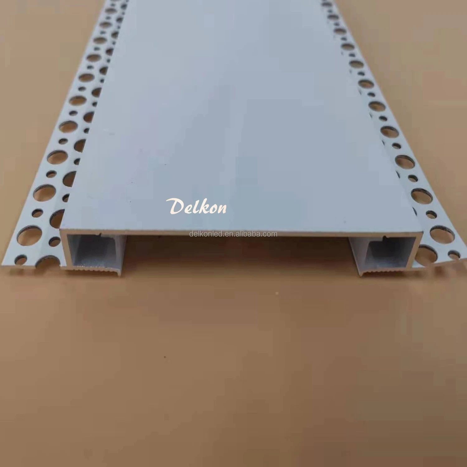 147*14mm Plaster in Aluminum LED Profile for Drywall Recessed Mounted 2m LED Plaster Profile