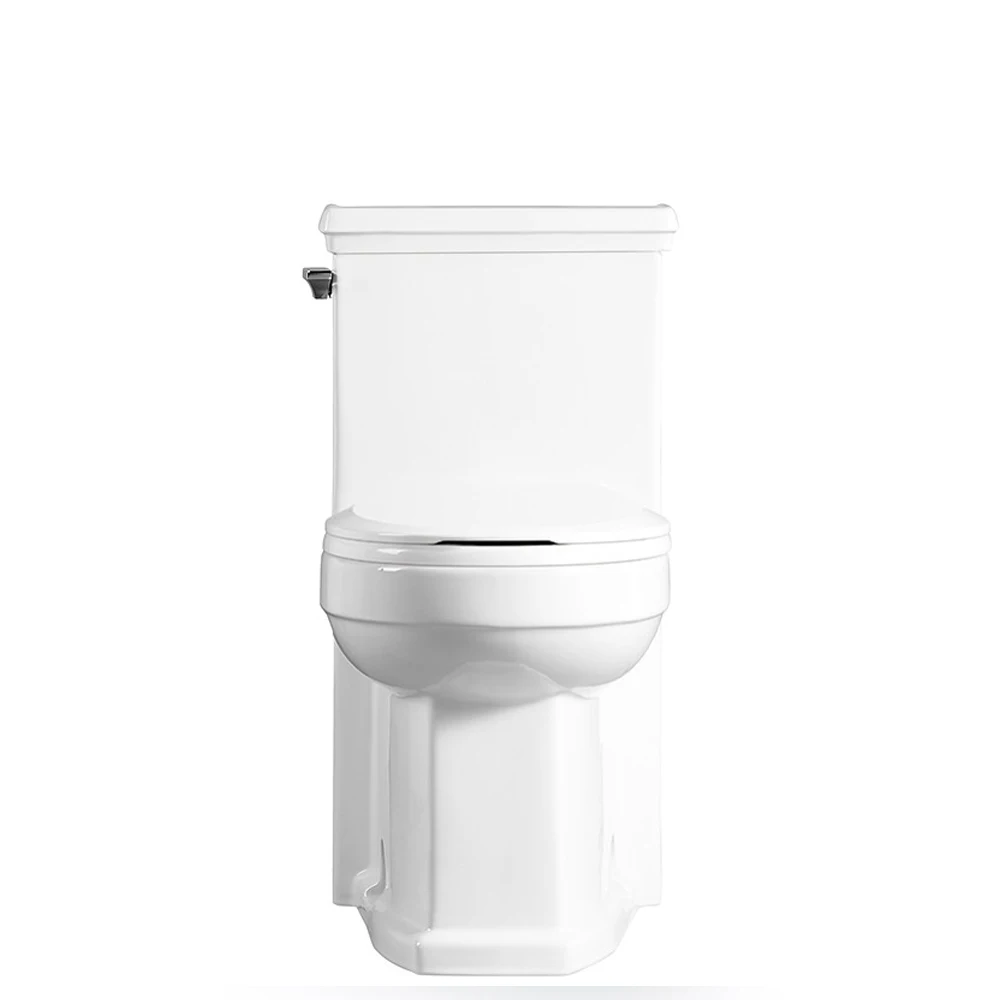 Wholesale chinese supplier siphon jet flushing one piece elegant design toilet