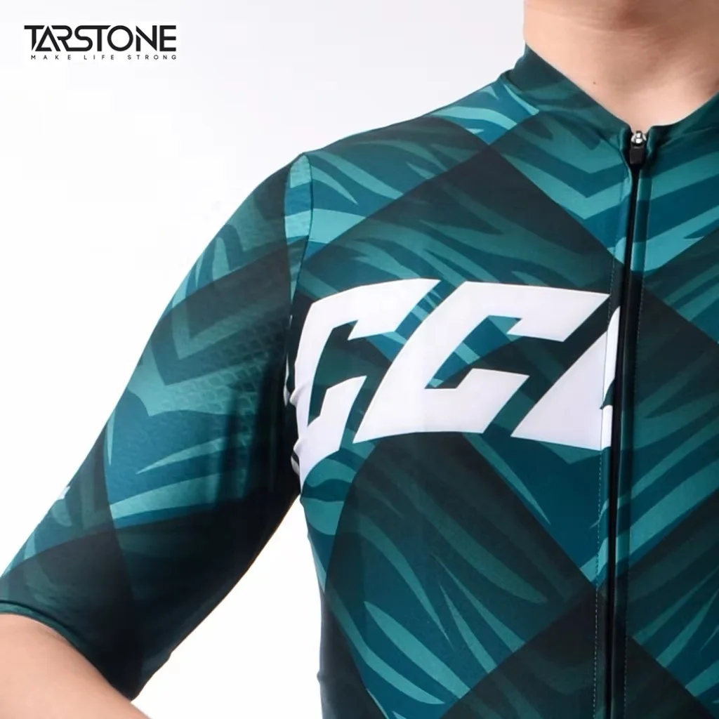 Tarstone Wholesale Sublimation Printing Design Sports Bike Clothing Breathable Custom Cycling Jersey For Cyclist