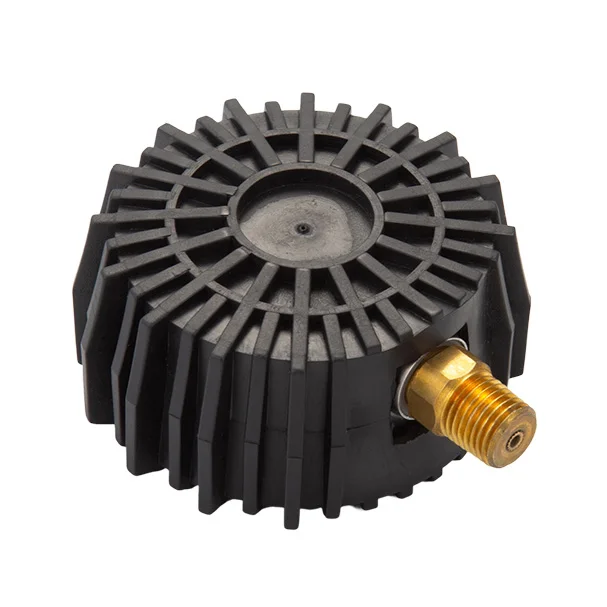 Protective Sleeve Pressure Gauge New Hydraulic Pressure Measuring Instrument 14bar Pressure Manometer