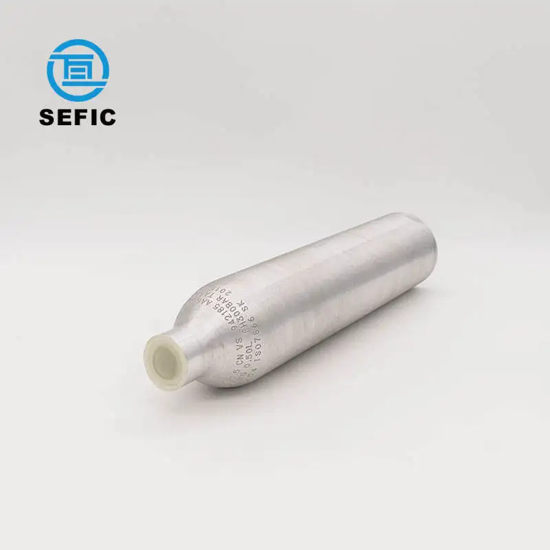 0.6L 150bar co2 gas cylinder Aluminum CO2 Cylinder co2 tank for beverage/beer equipment