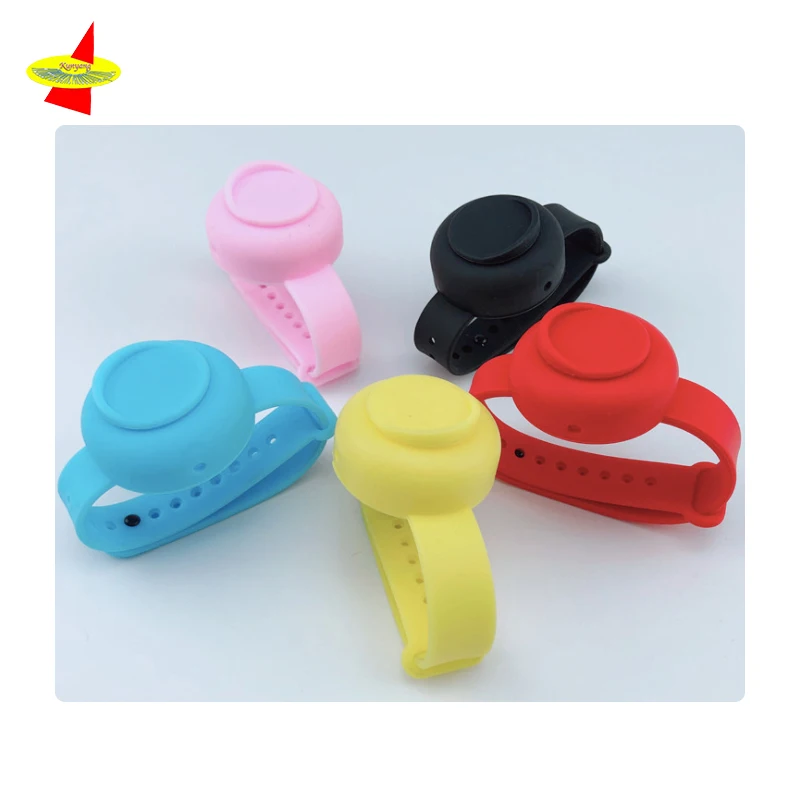 Custom Silicone Bracelet For Sterilization Fluid, Sterilization Silicone Wrist Band, Silicone Sterilization Fluid Container Band