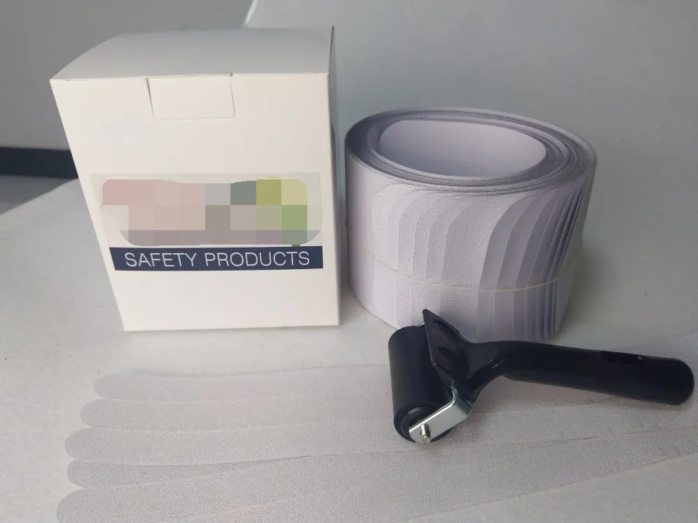 Heavy Duty Stair Treads Strong Silicone Rubber Non slip Selfadhesive tape Anti Slip Stickers For Floor