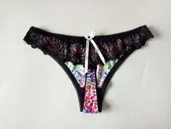 LUBUNIE China wholesale anti-bacterial elegant lace women mature g-string