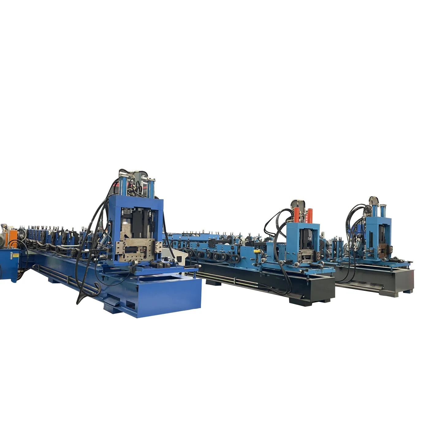 Customized Intelligent And Visualization Laptop Control Servo Motor Drive America area Cz Purlin Machine