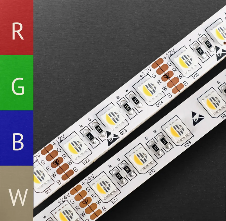 AC110V 220V  water proof RGBW LED tape SMD5050 LED Lighting Strip Linear Flexible RGB LED Strip Light