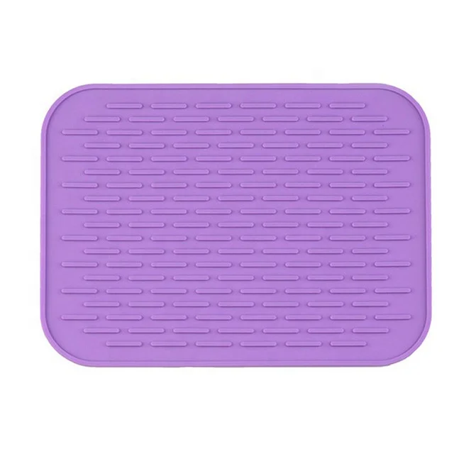 Wholesale Kitchen Multi-function waterproof filter cup kitchenware Splash pad waterproof silicone under sink liner drain mat