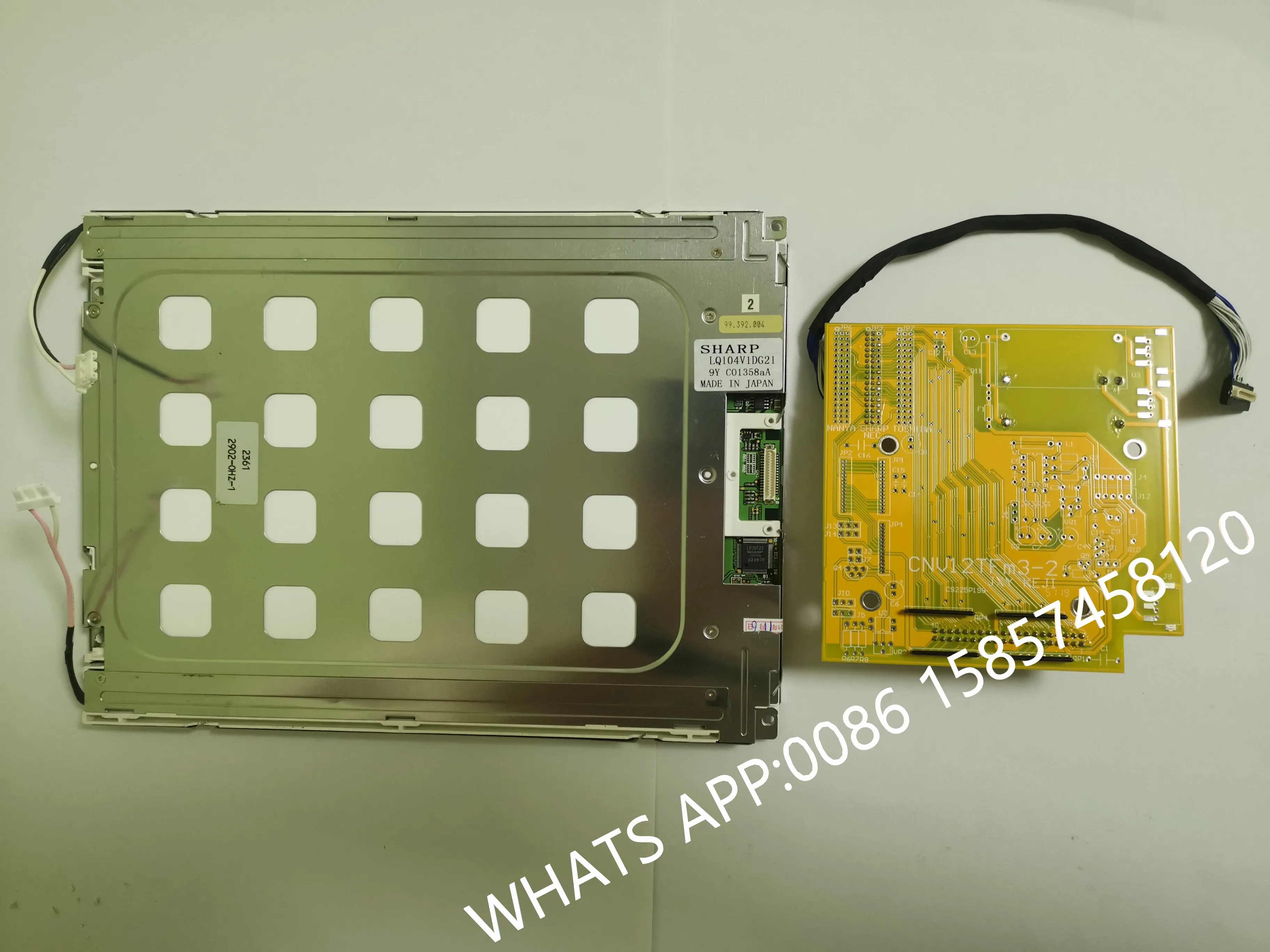 Display LQ104V1DG21 WITH HIGH TENSION BOARD CNV12TFm8
