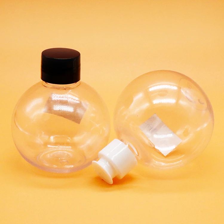 Custom Clear Christmas Tree Spray Shampoo Pet Sphere Aloevera Jail  30ml 50ml Decoration Ball Bhape Perfume Plastic Bottle