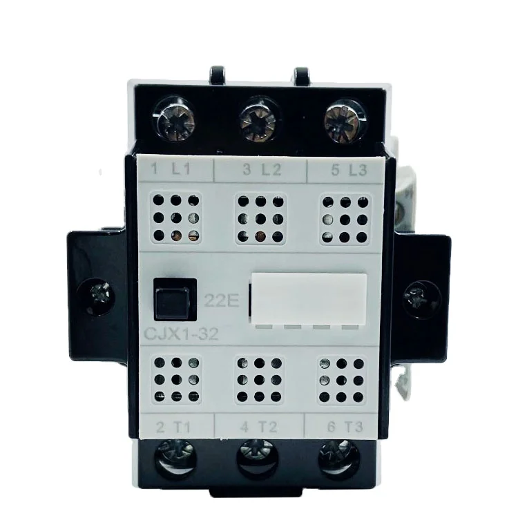 CJX1-32A three-phase three-pole contactor 380V 220V 110V coil silver alloy contact AC contactor