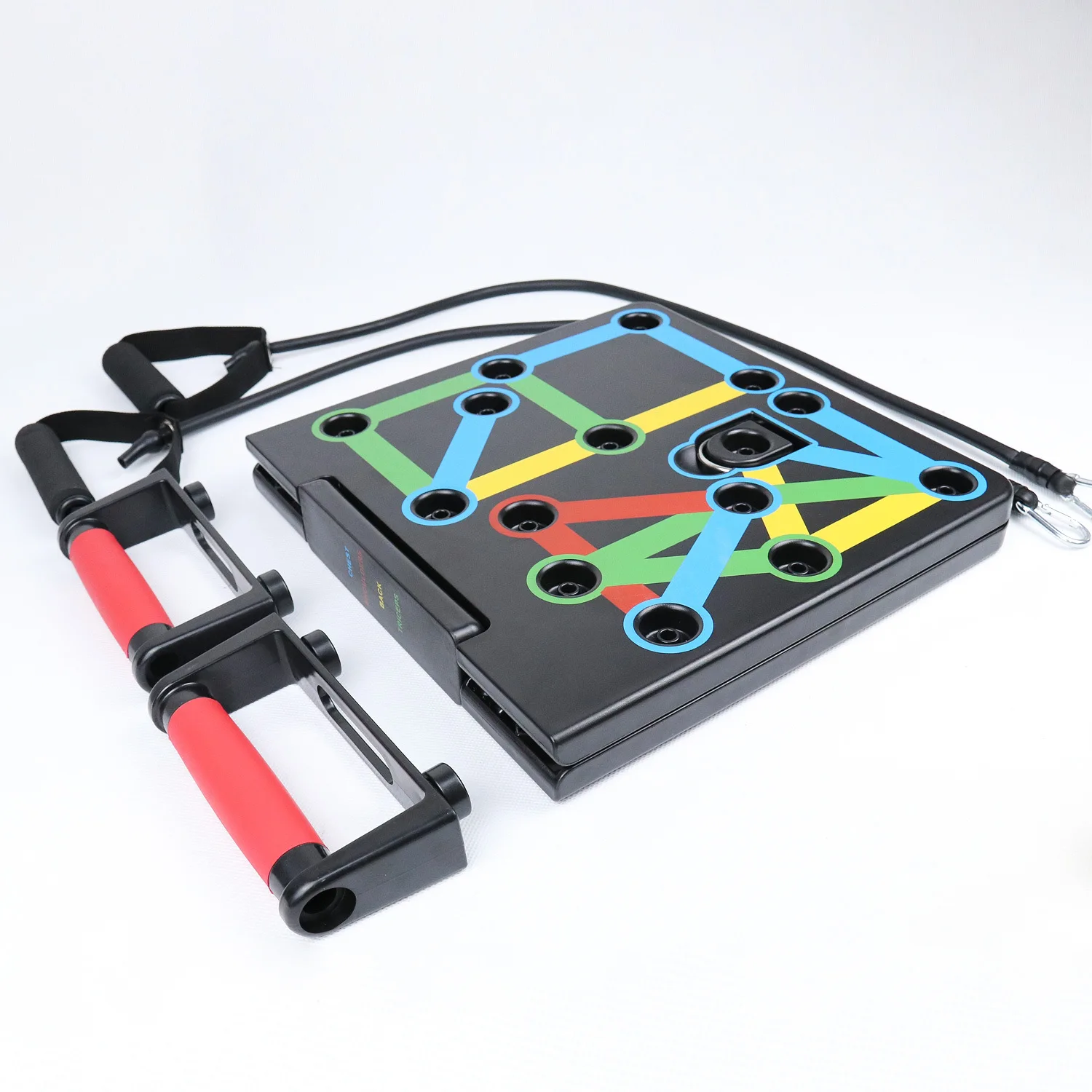 Julyfit Custom Logo Portable Foldable Push Up Board Abdominal Training Push Up Board