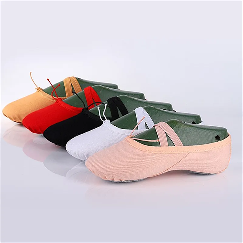 Factory Wholesale Professional Shiny Satin Flesh Ballet Pointe Shoes for Girls Soft Ballet Dance Wear