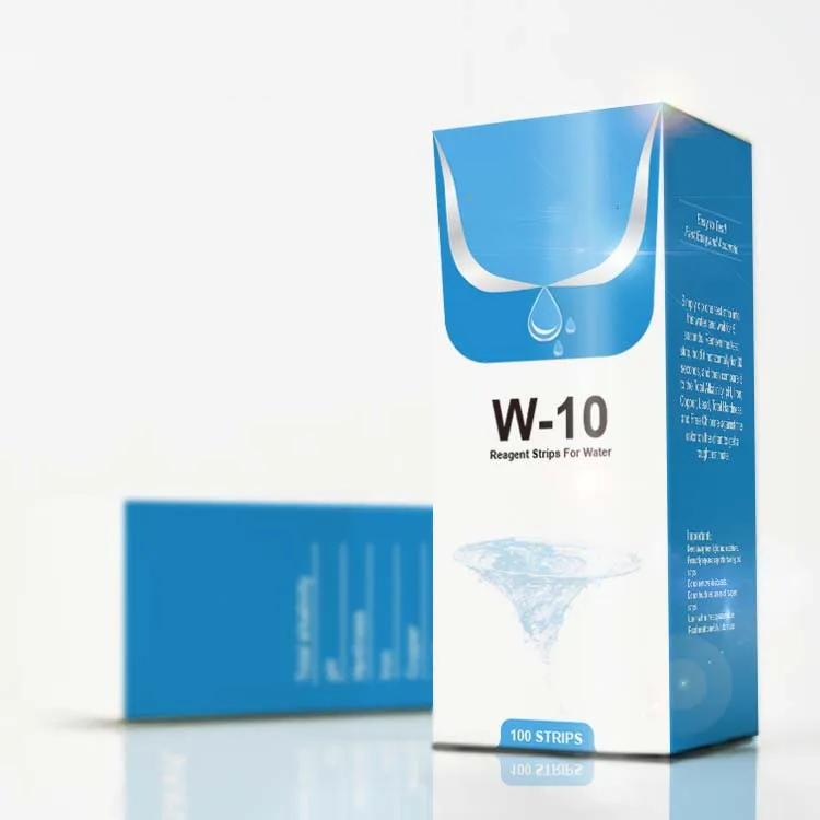 W-10 Water Quality Test Strips,  Rapid Test Kit for Pool, Spa and Drinking Water