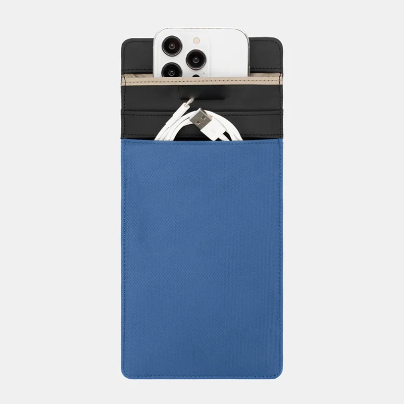 2024 Factory Custom EMF Faraday Powerful Jammer Rfid Blocking Signal Car Key Wallets Anti Theft