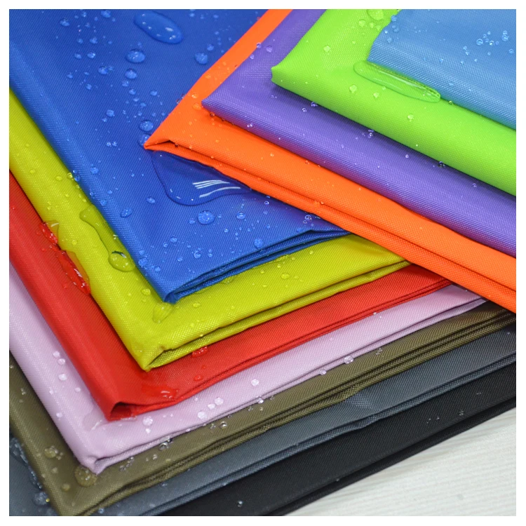 300d polyester oxford fabric with pu silver coating for waterproof sun shade fabric