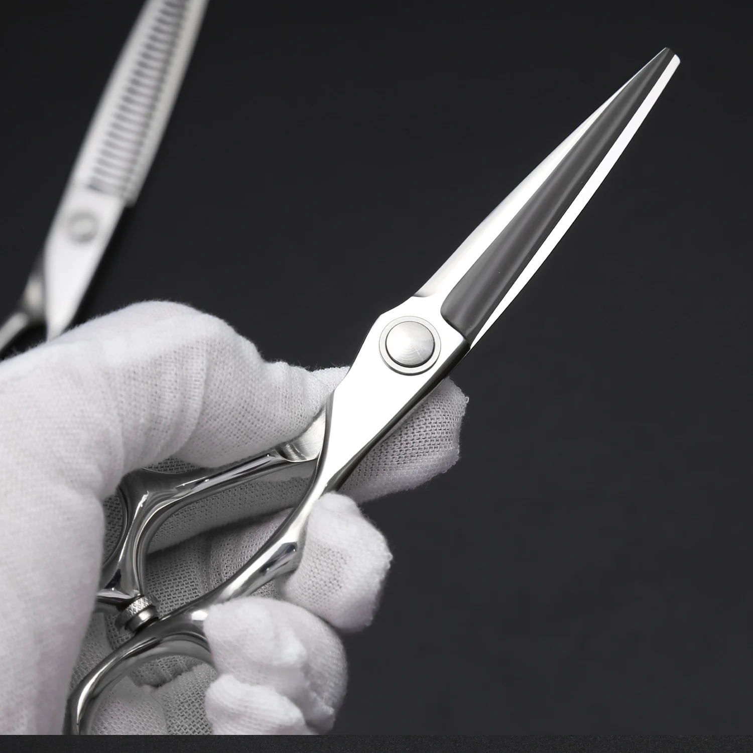 High quality Premium Japan VG10 Steel CNC Barber scissors Hair Cutting scissors Kit Hair Thinning Shears for Salon Tijeras