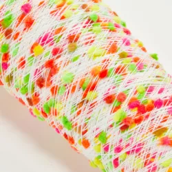 Factory Wholesale Customized Color 4nm Polyester Nylon Ping-pong Fancy Yarn