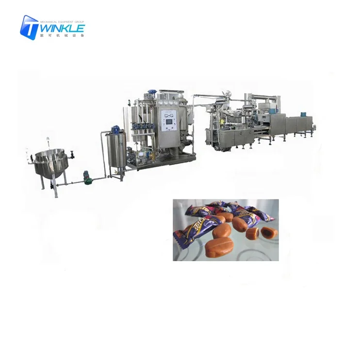 automatic small toffee milk candy depositing forming machine cream candy depositing machine