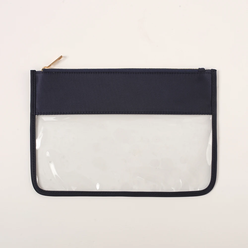 Stock S M L XL Navy Makeup Bag Elegant Men Women Sloth Gift Wholesale Custom Nylon Fashion Tropical Personalize makeup case