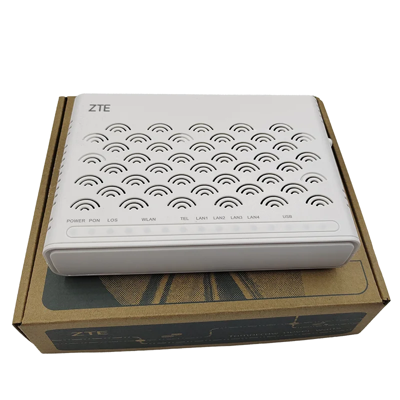 Used China Mobile F460 China Unicom F427Za English ZTE ZXHN F460 F427Za EPON ONU