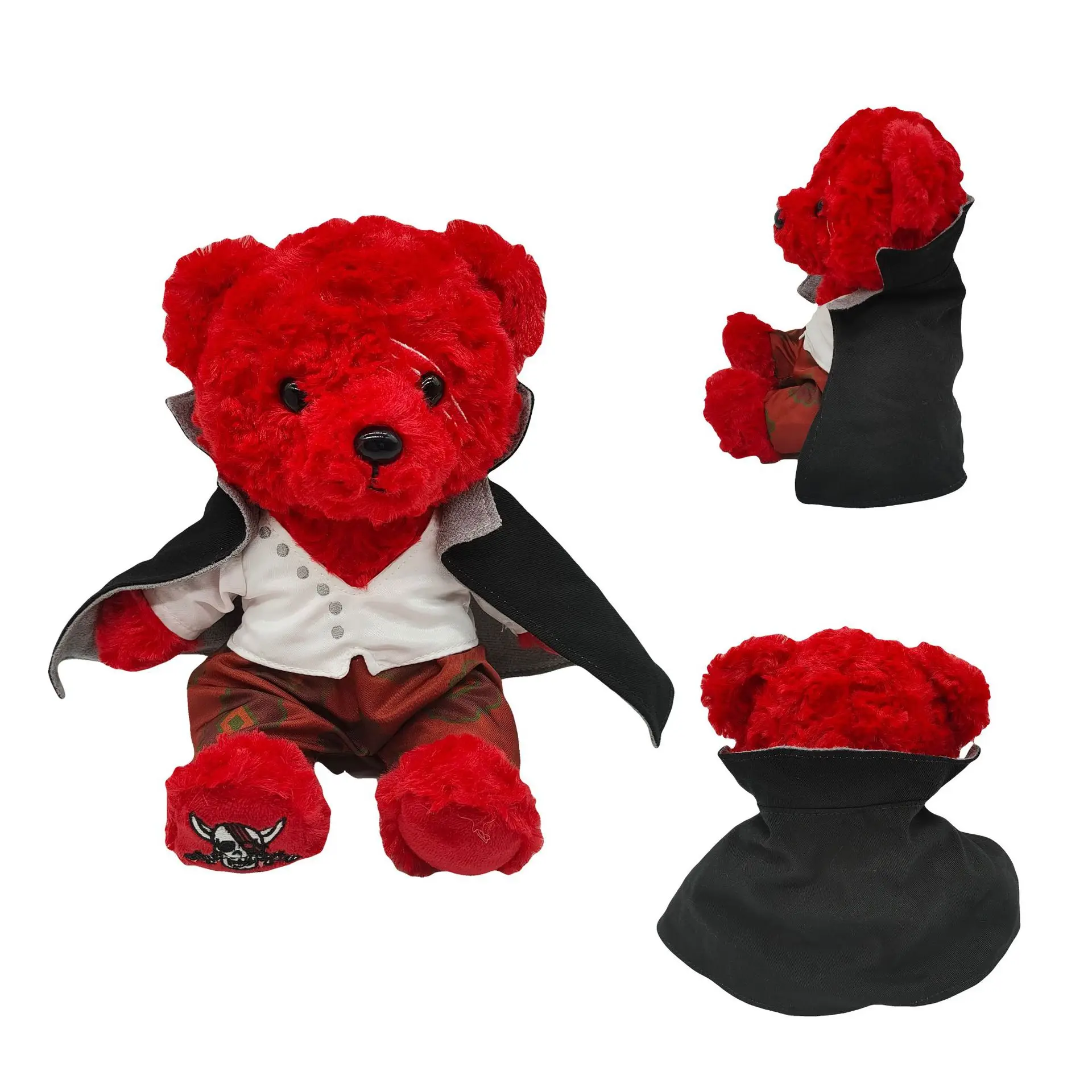 Popular exquisite teddy bear plush doll pirate Wang Hongfa Shanks daughter doll