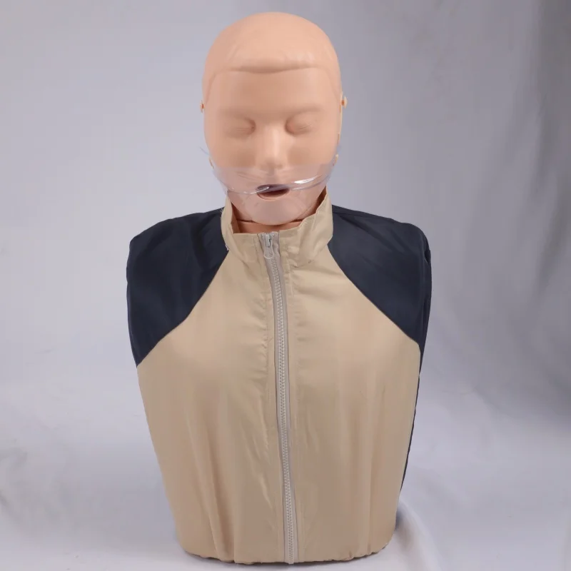 DARHMMY Adult Half-Body CPR Manikin with frequency for Medical Science Training