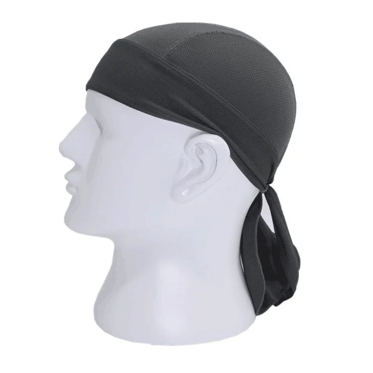 Мягкие Спортивные банданы Durag с логотипом под заказ, банданы, европейский и американский модный дизайн, высокое качество Durag