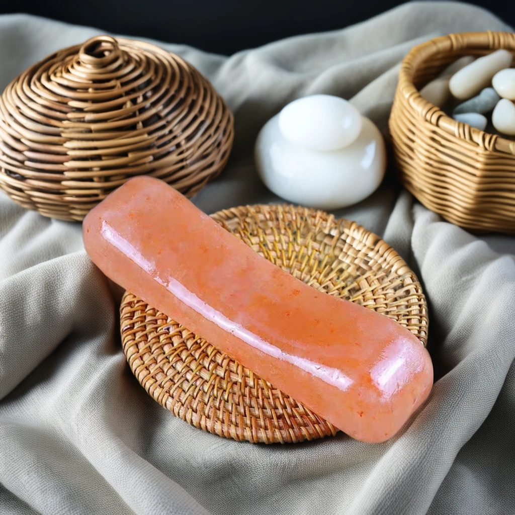 Hotsales Spa Compress Salt Stone Rock Crystal Body Skin Salt Bath and Soap Massager Health Care Salt Stone Soap