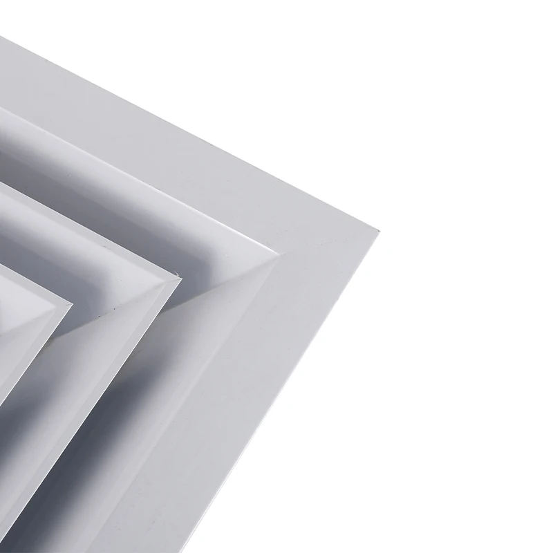 New Product 20x20cm Detachable Core Exhaust Circumferential vent Ceiling Diffuser