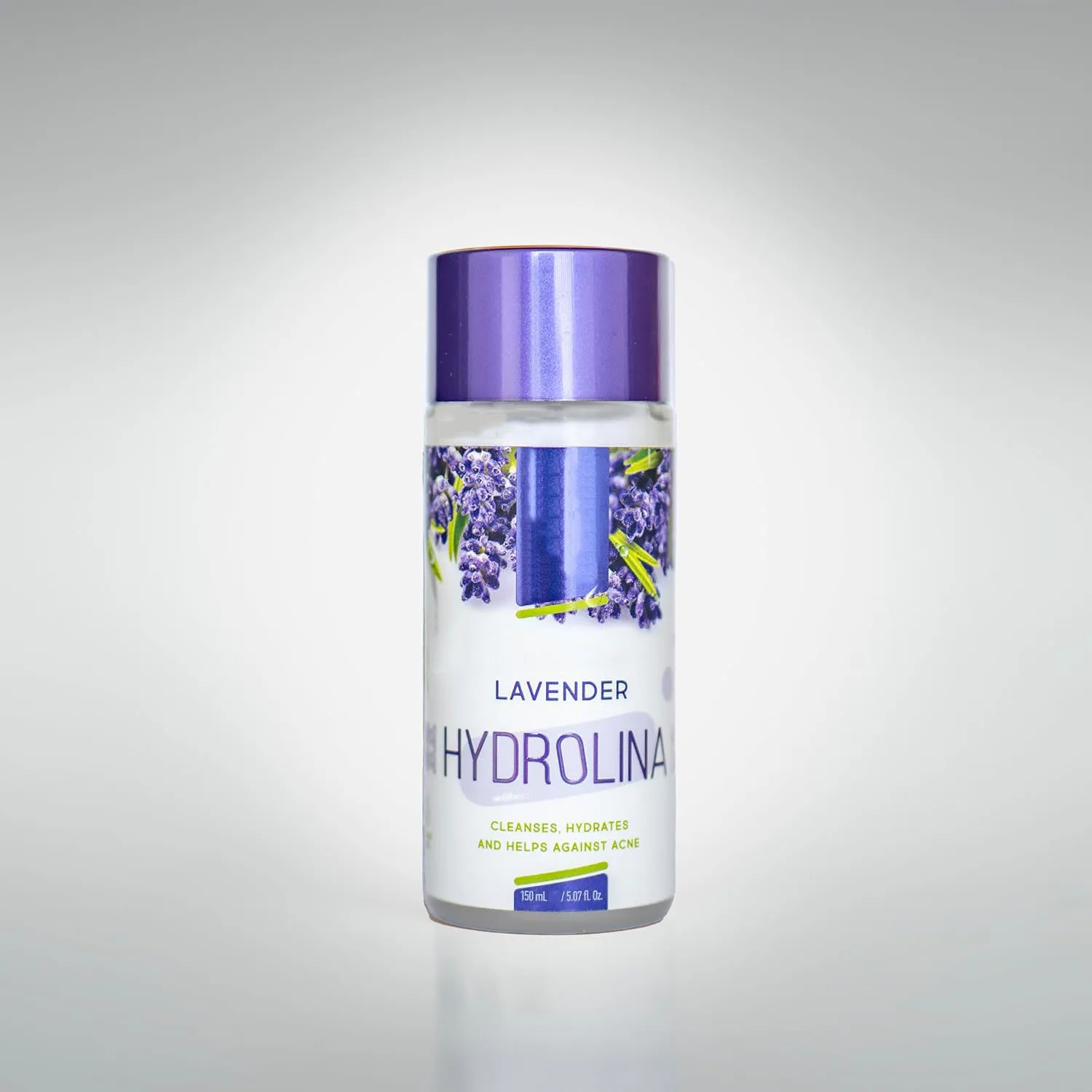 Lavender Water Hydrolina Anti Acne Daily Face Toner for Face Body Skin Care Hydrolat Oil Control & PH Balancing Facial Toner