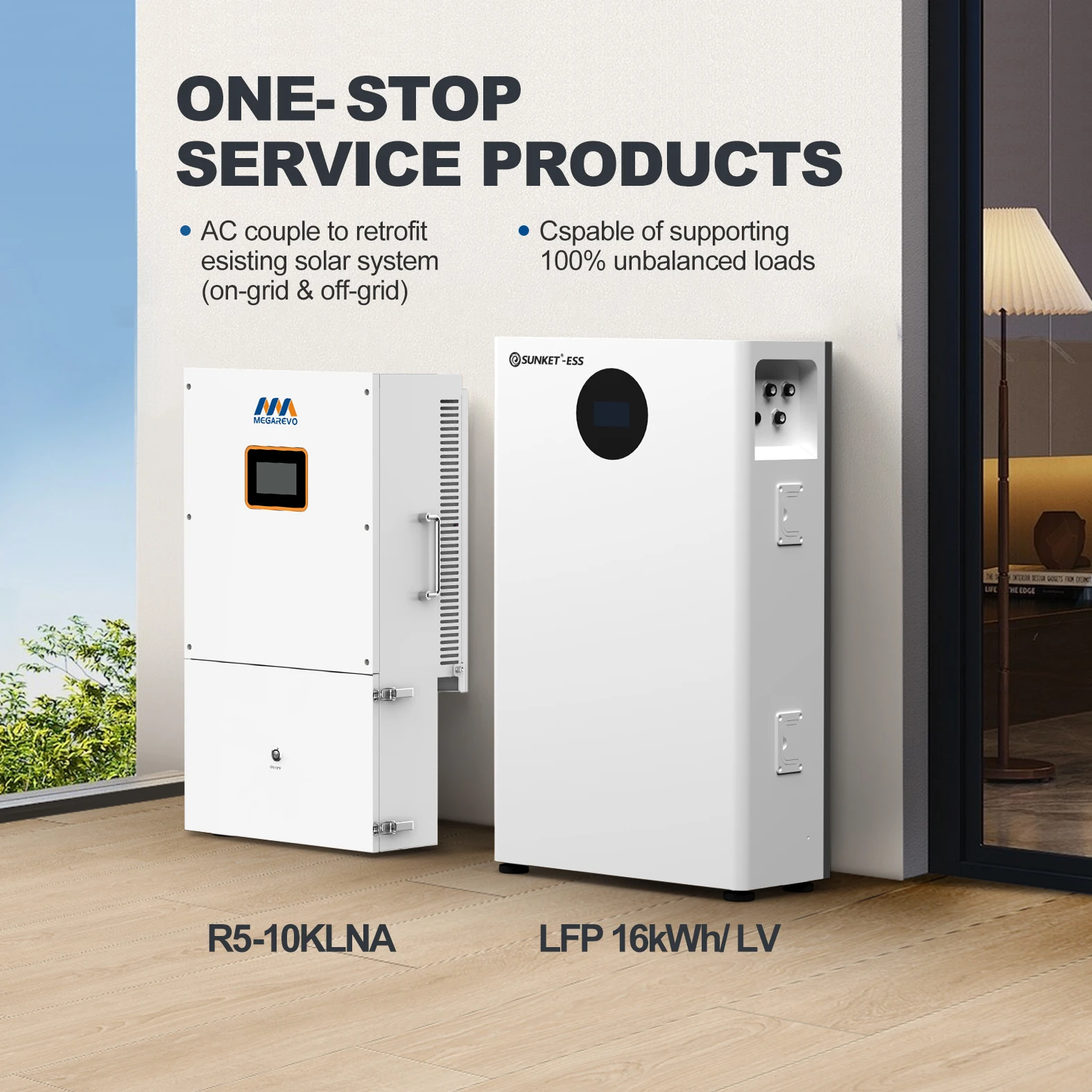 Megarevo UL CSA R10KLNA R12KLNA солнечный инвертор 10 кВт 12 48 В 120/240 Гибридный с разделенной фазой на складе в США