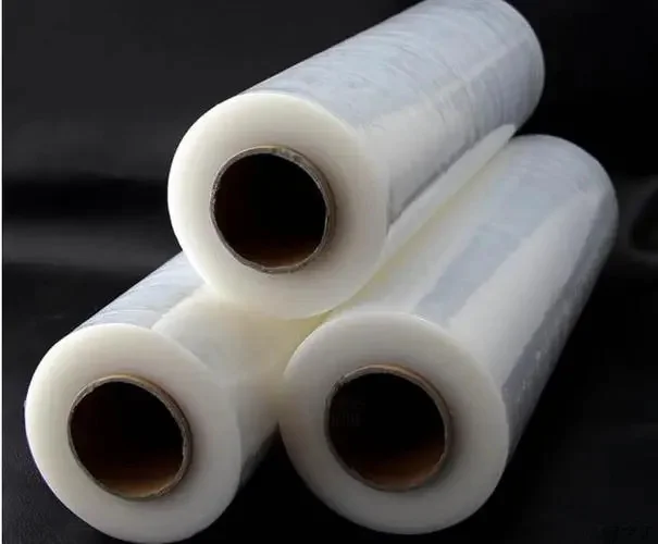 High Quality Soft LLDPE Stretch Film POF Plastic PE Roll Waterproof Moisture-Proof Protective Tray Packaging Wrapping Roll