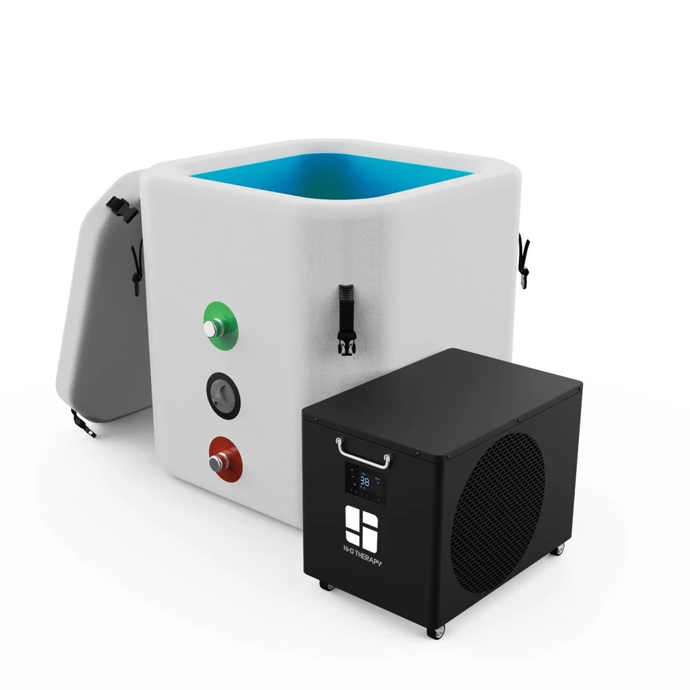 Smaller Water Chiller for Cold Plunge Pool Cold Plunge Inflatable Recovery Pod Ice Bath Chiller Pump Filter Wifi Ice Chiller